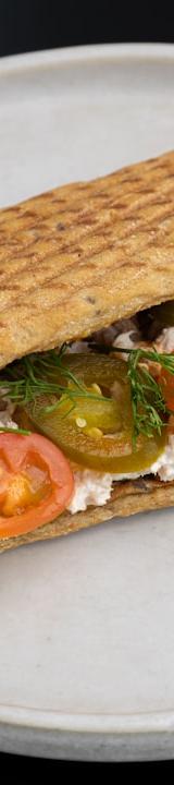 Pan Bagnat with Tuna & Anchovies