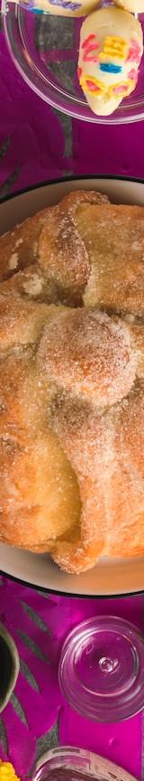 Pan de Muerto Bread in 25 Minutes