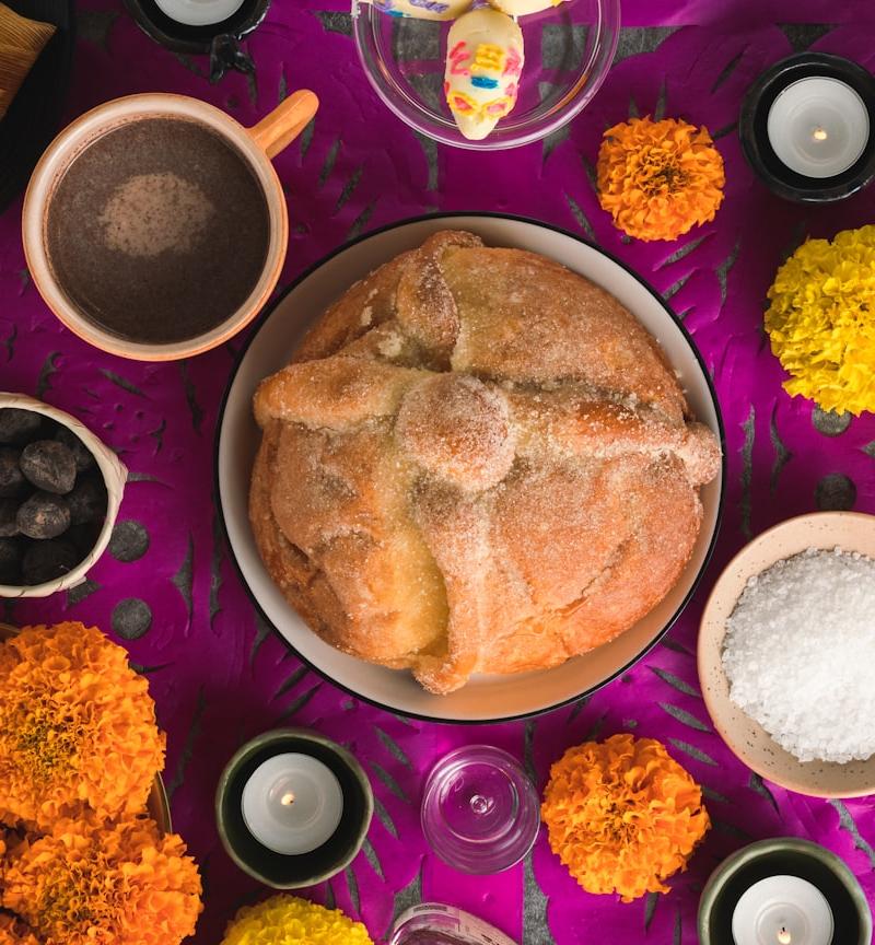 Pan de Muerto Bread in 25 Minutes
