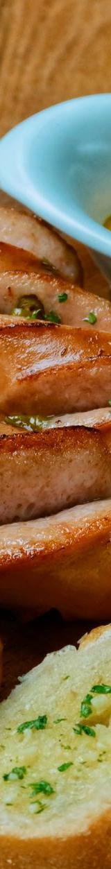 Pan-Fried Bockwurst with Beer Onions