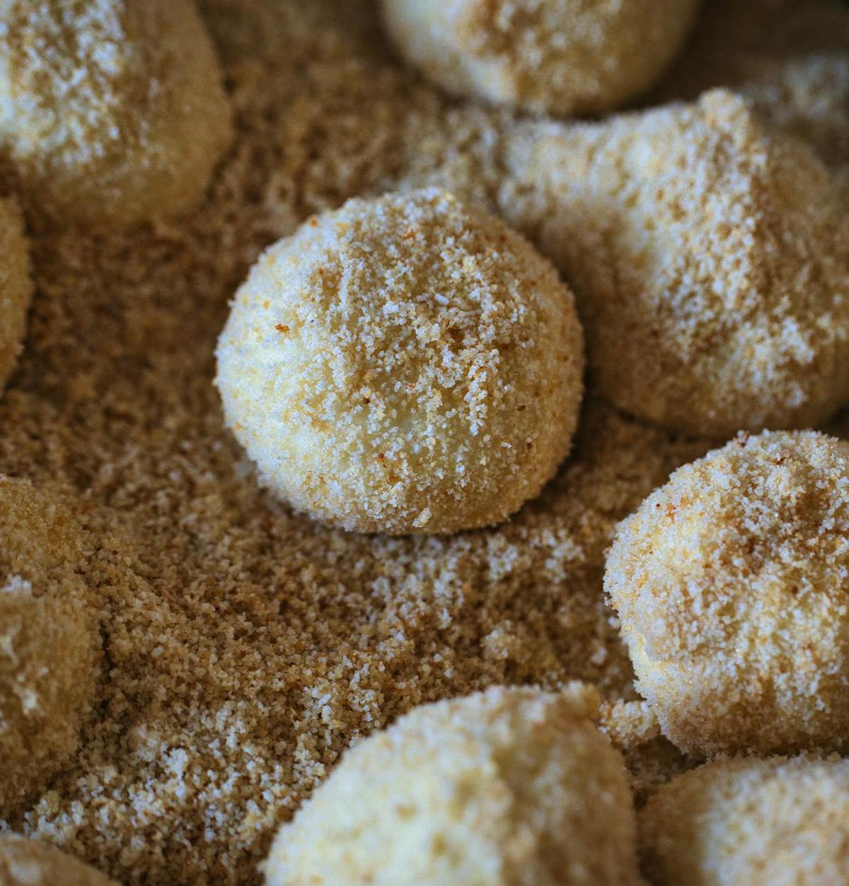 Pan-Fried Plum Dumplings