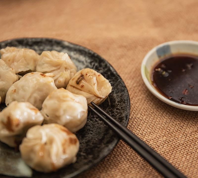 Pan-Fried Pork Dumplings