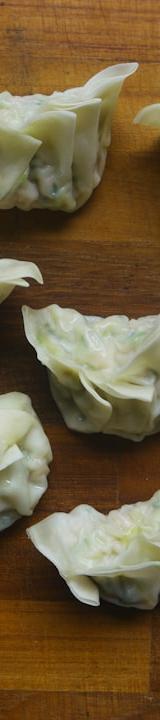 Pan-Fried Shrimp Gyoza