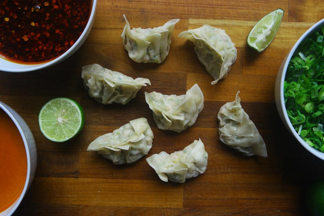 Pan-Fried Shrimp Gyoza