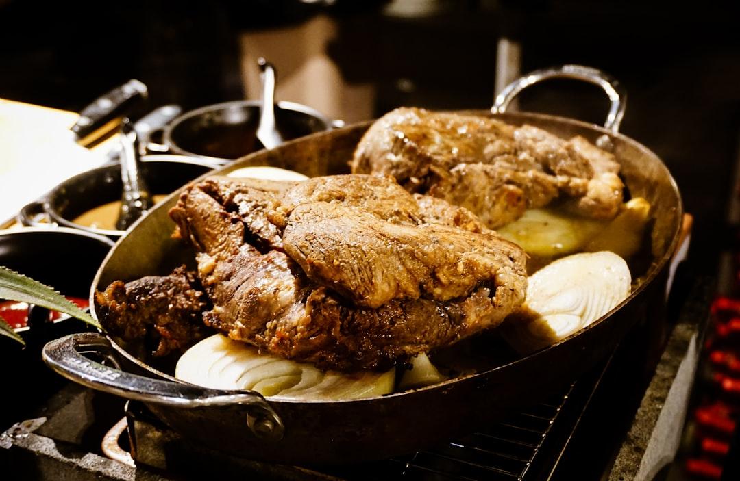 20-Min Pan Pork Chops with Crispy Onions & Pan Gravy