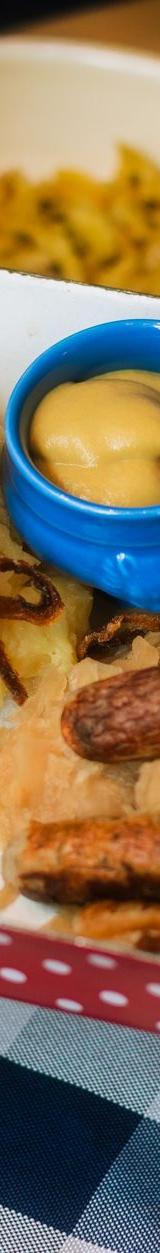 Pan-Roasted Kasseler with Mustard Sauerkraut