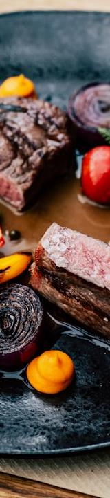 25-Minute Pan-Seared Beef & Roasted Veg