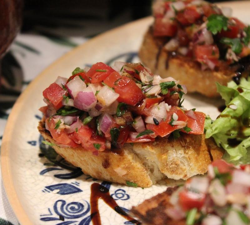 Pan-Seared Bruschetta Chicken