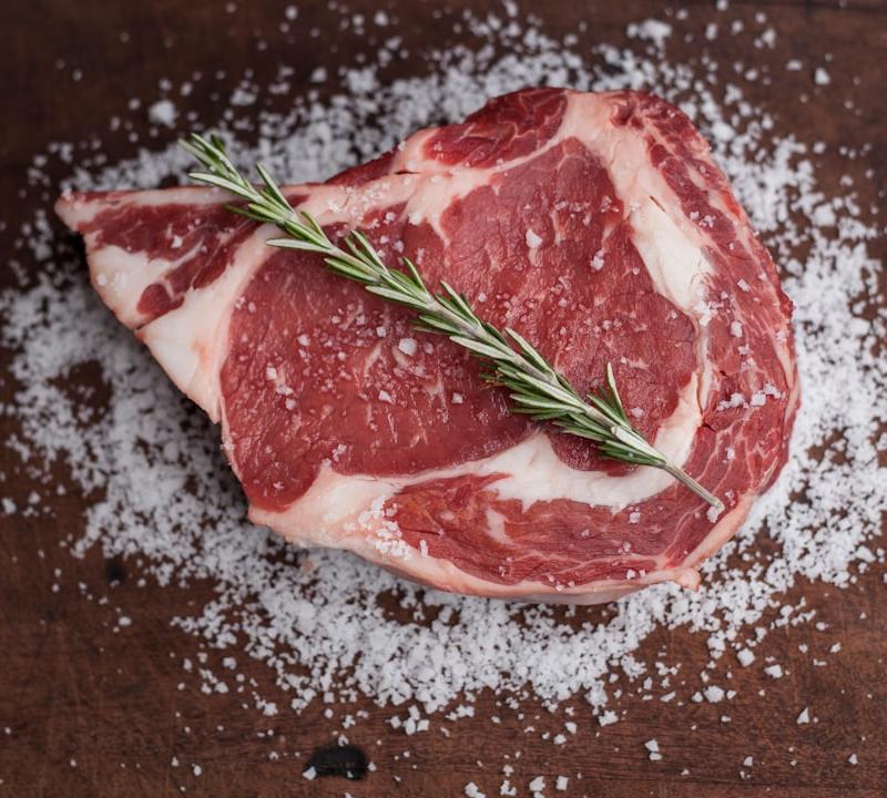 Pan-Seared Ribeye with Garlic Butter