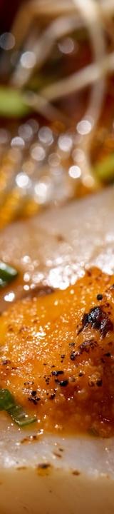 Pan-Seared Scallops with Brown Butter & Sea Urchin
