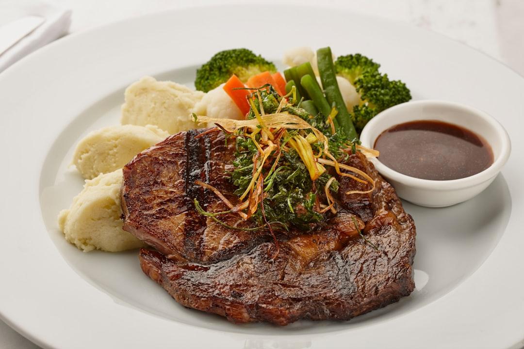 Pan-Seared Steak with Bordelaise Sauce