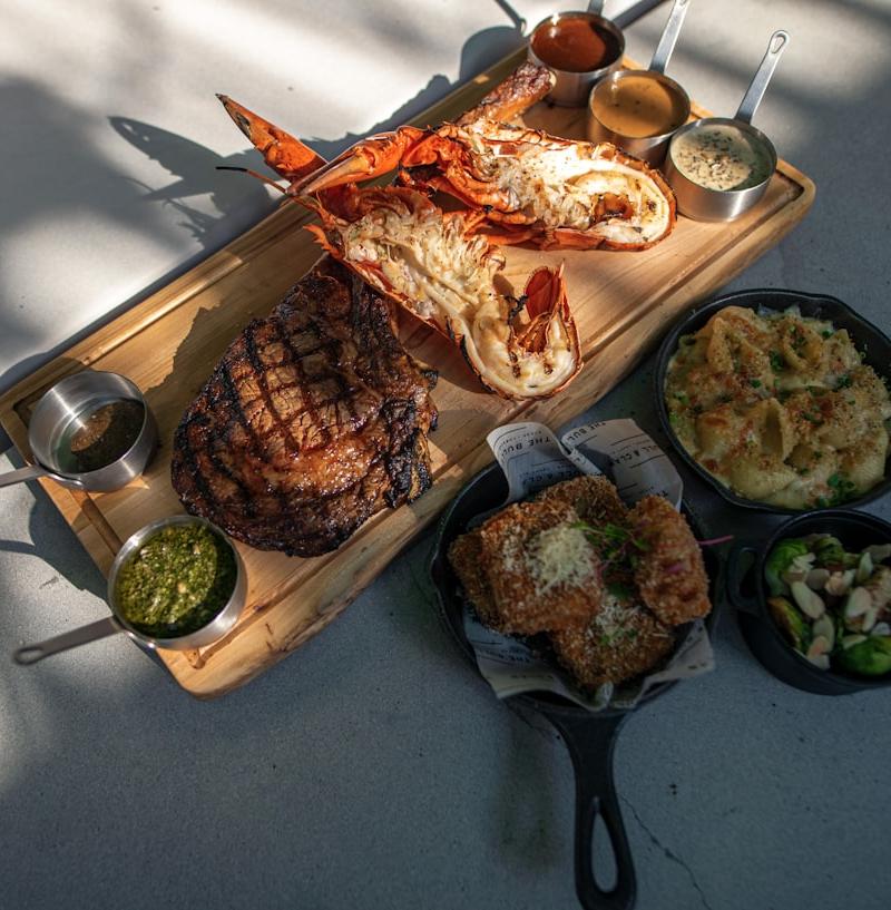 Pan-Seared Tomahawk Steak