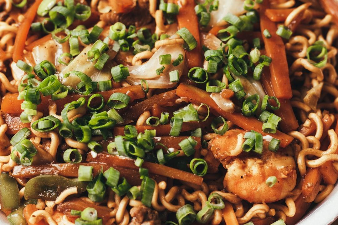 20-Min Pancit Canton with Crispy Noodles