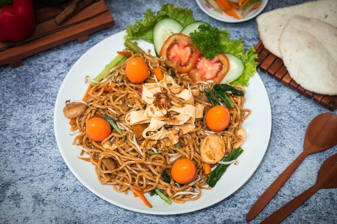 20-Min Pancit Canton with Fresh Sides