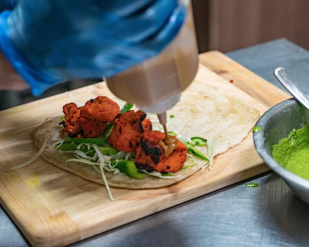 Paneer Tikka Wrap