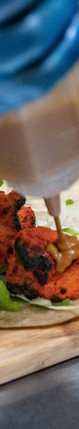 Paneer Tikka Wrap