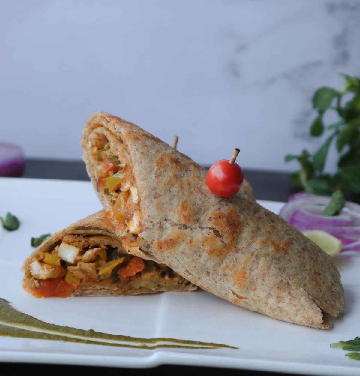 Paneer Tikka Wrap