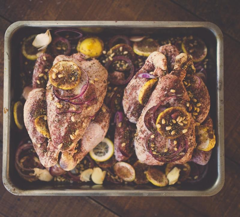 Parchment Chicken with Lemon & Herbs