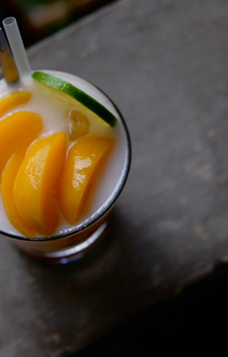 Peach Bellini Mocktail