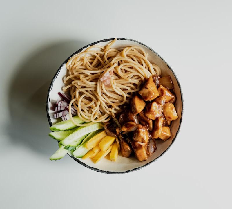 Peanut Tofu Buddha Bowl