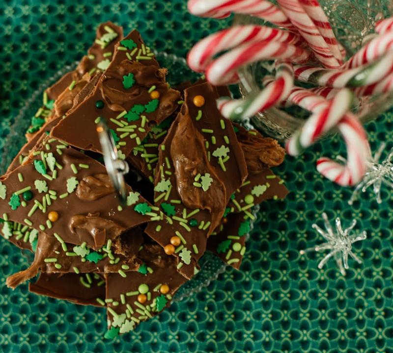 Peppermint Chocolate Bark