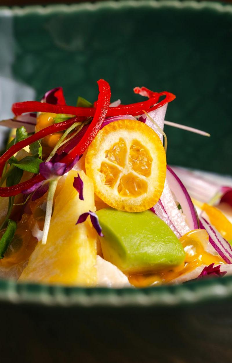 20-Min Peruvian Ceviche with Avocado & Yam