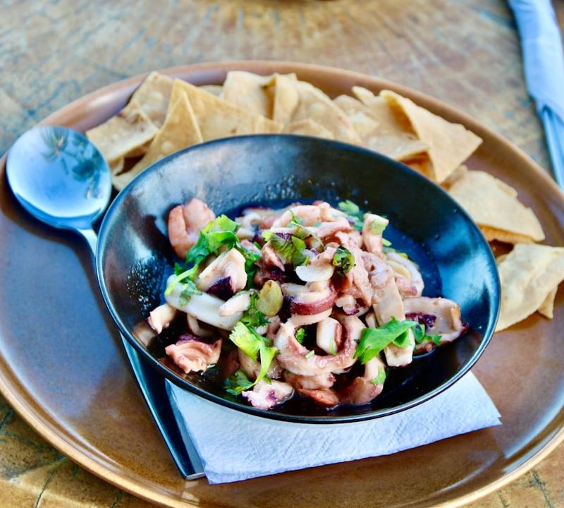 15-Min Peruvian Ceviche with Chips