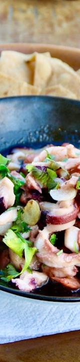 15-Min Peruvian Ceviche with Chips