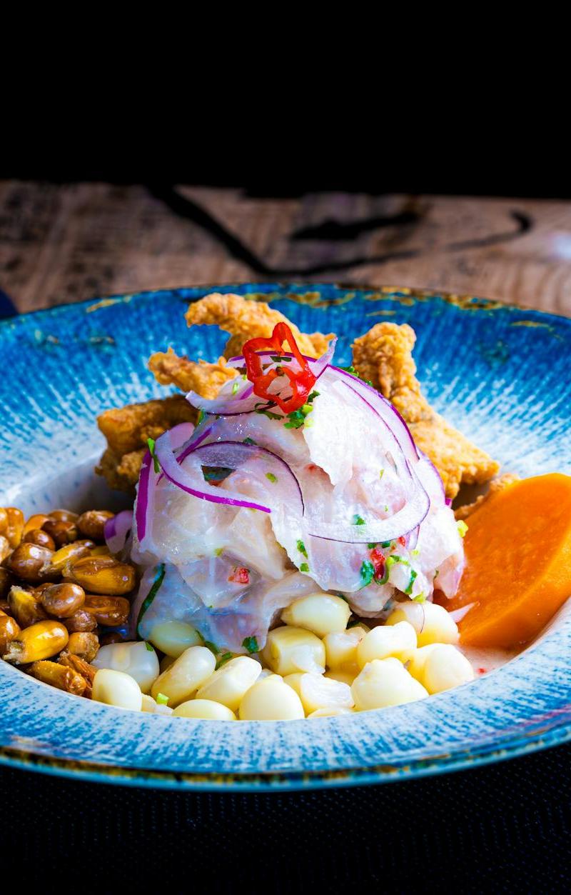 15-Min Peruvian Ceviche with All the Sides