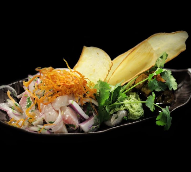 Classic Peruvian Ceviche with Sweet Potato