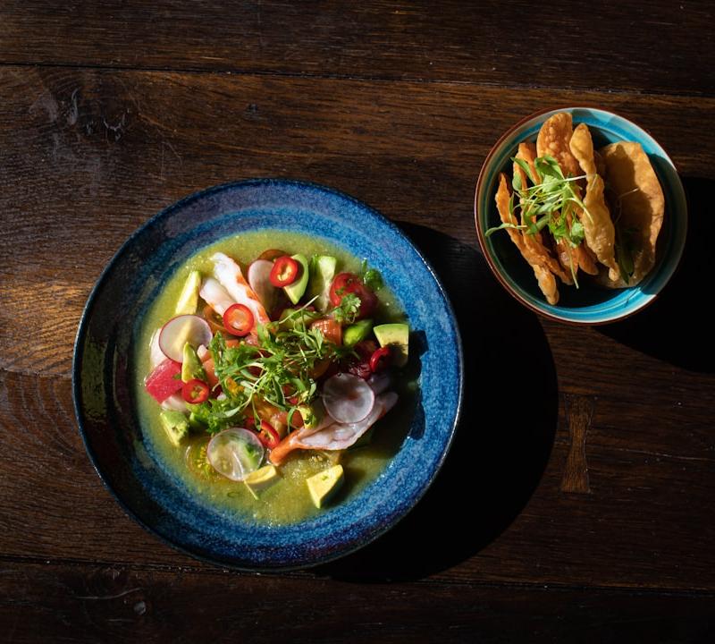 Peruvian Tiradito with Lime & Ají