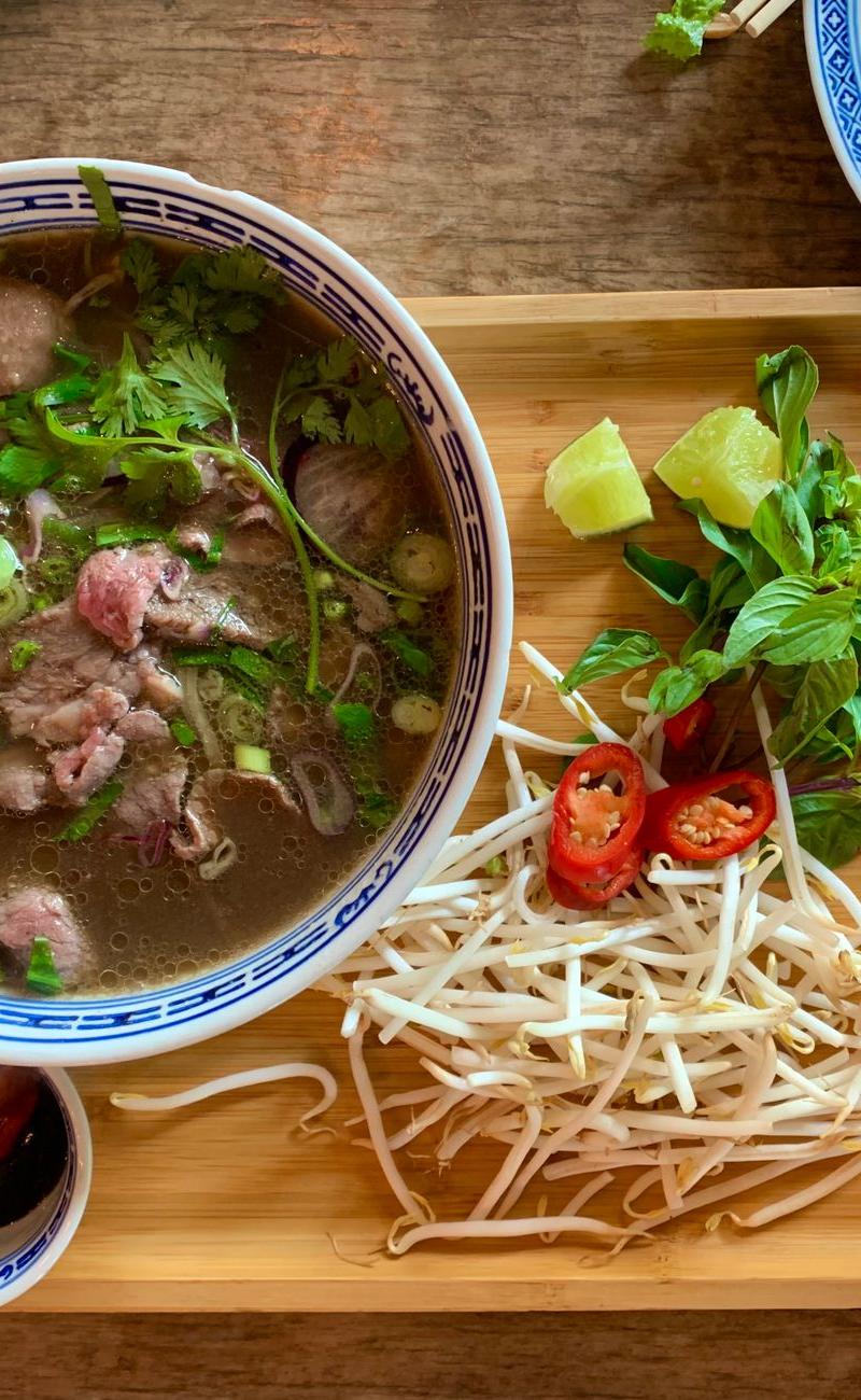20-Min Pho Bo Vien — Beef Meatball Soup