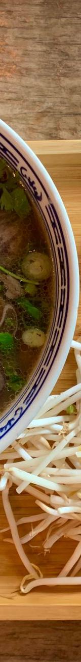 20-Min Pho Bo Vien — Beef Meatball Soup