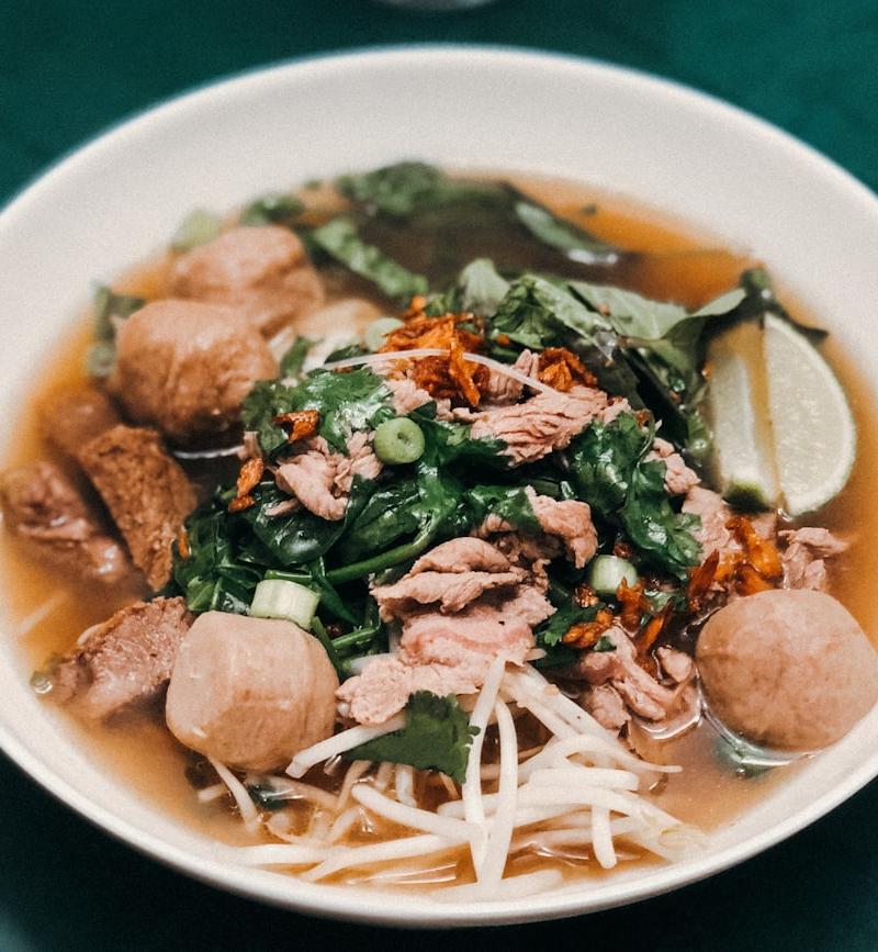 Pho Meatball Bowl