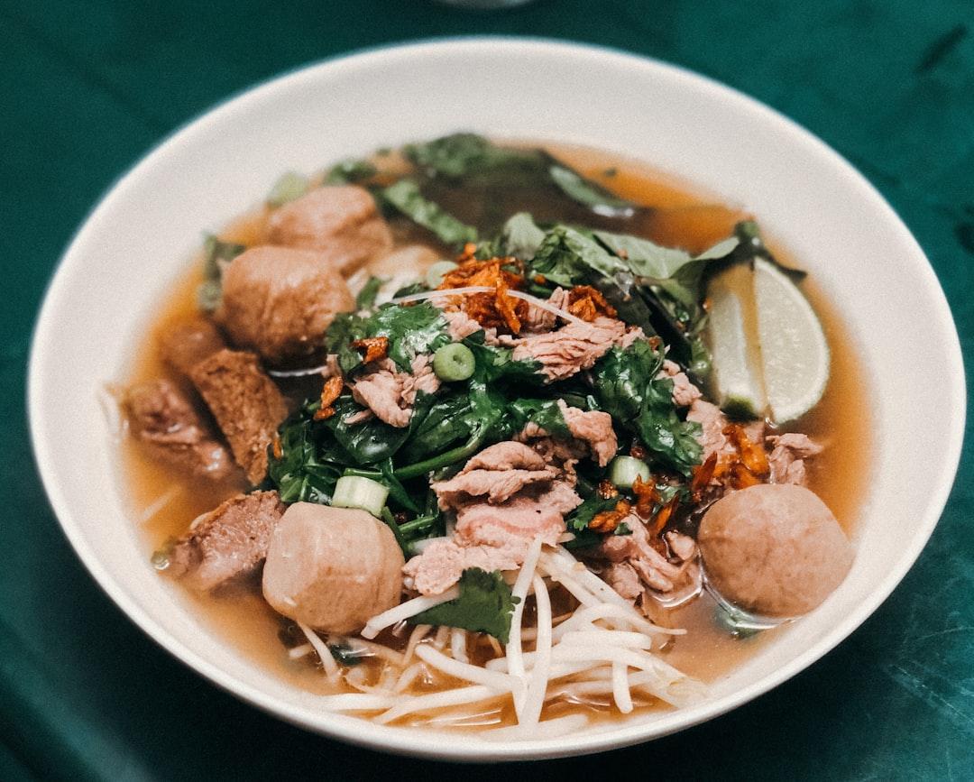 Pho Meatball Bowl
