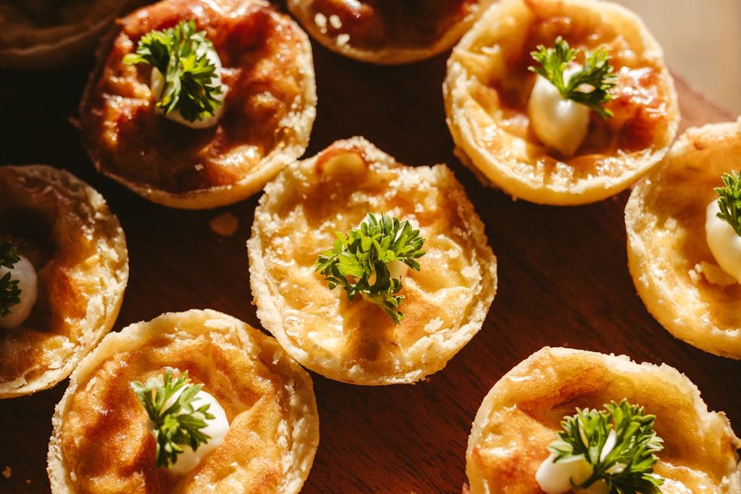 Crispy Phyllo Cups with Herbed Ricotta