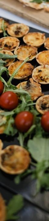 Crispy Phyllo Cups with Herbed Ricotta and Roasted Tomatoes