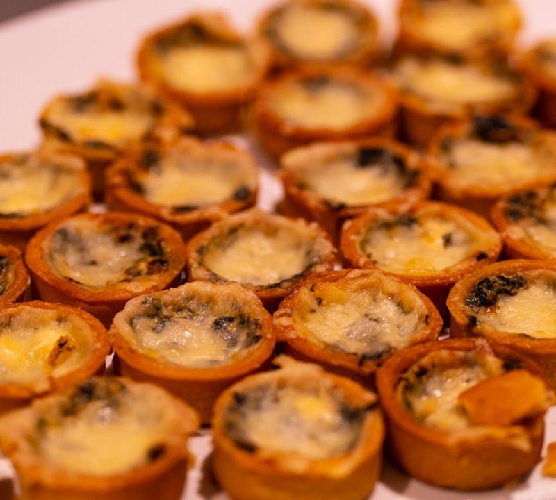 Phyllo Cups with Spinach & Feta