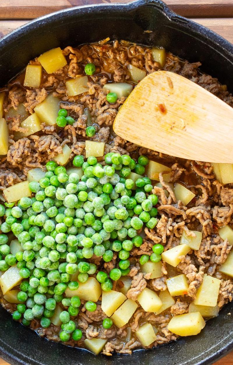25-Min Picadillo with Crispy Potatoes