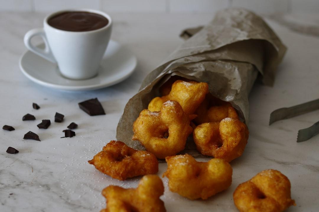 Picarones con Chancaca