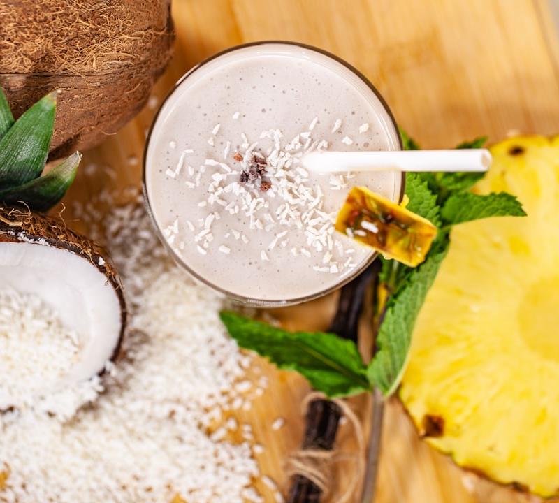 Pineapple Coconut Agua Fresca