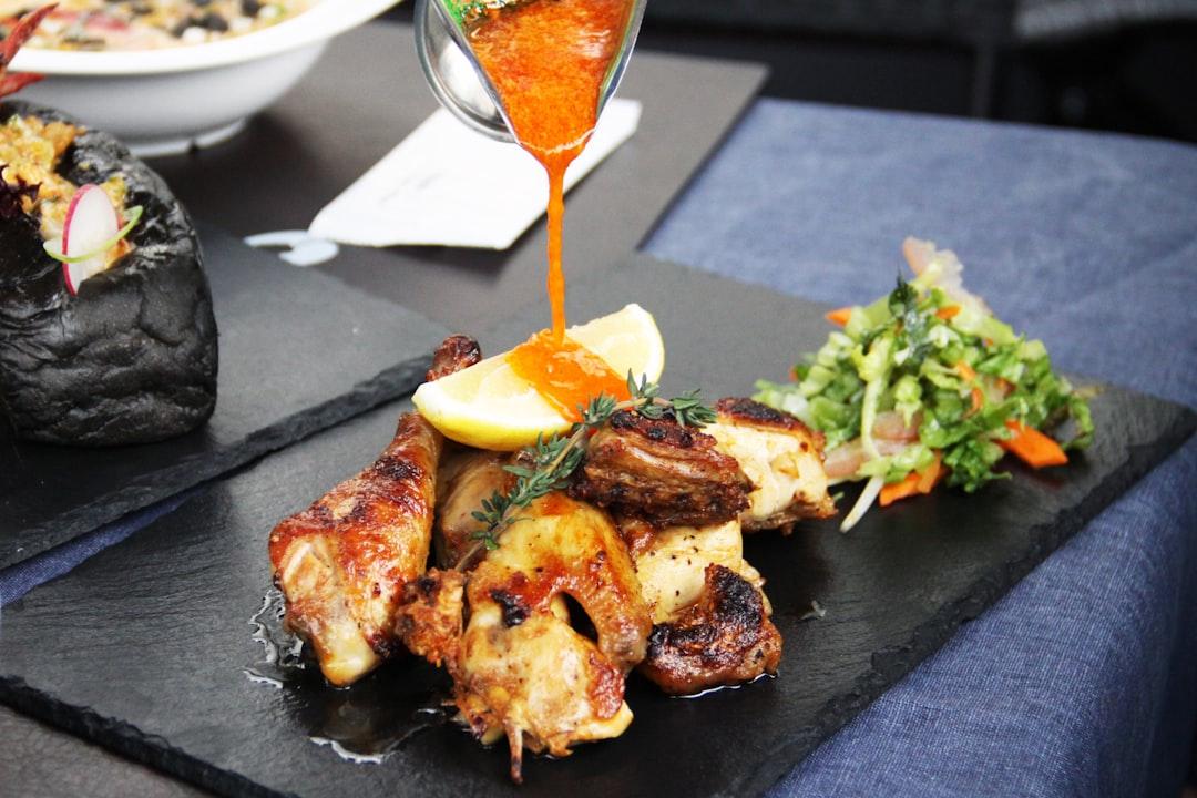 25-Min Piri Piri Chicken with Lemon & Salad
