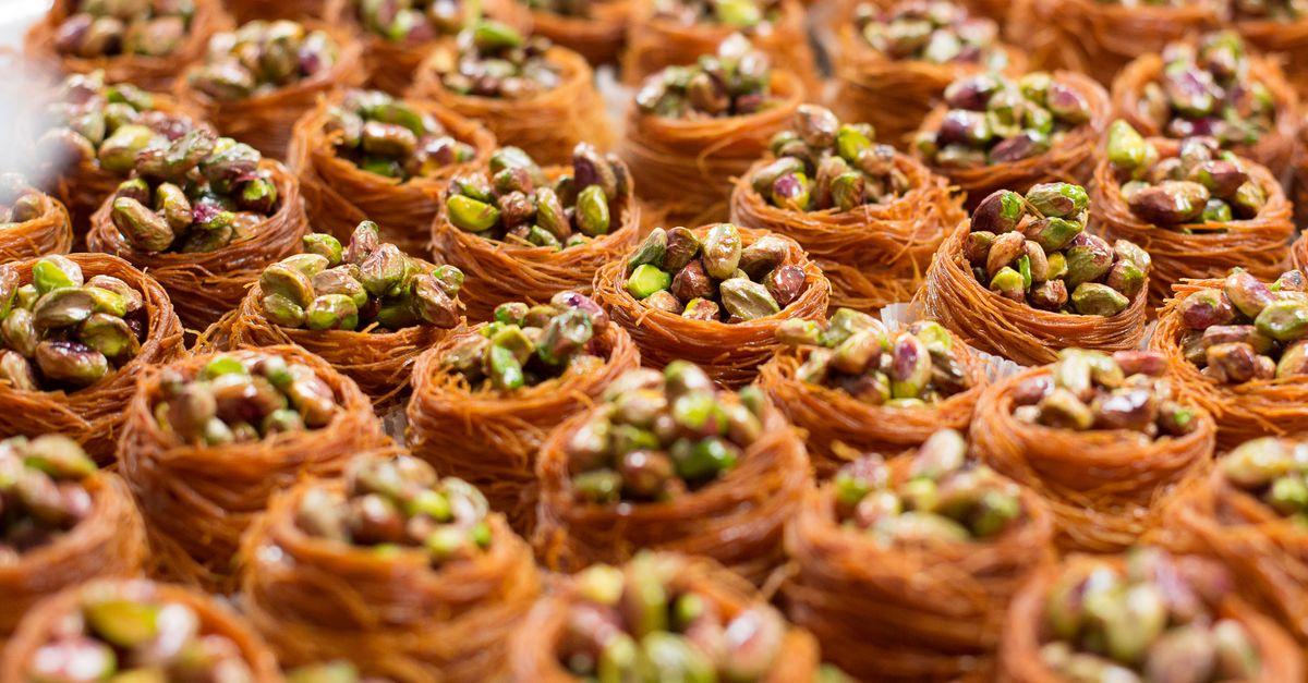 Pistachio Honey Baklava
