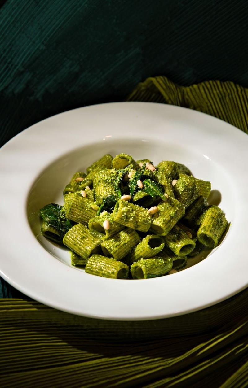 Pistachio Pesto Casarecce