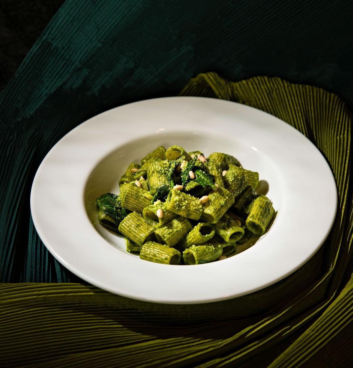 Pistachio Pesto Casarecce