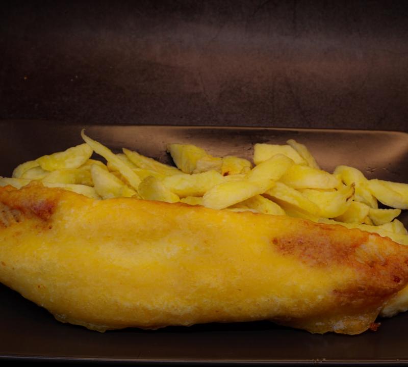 Pizza Fritta with Crispy Fries