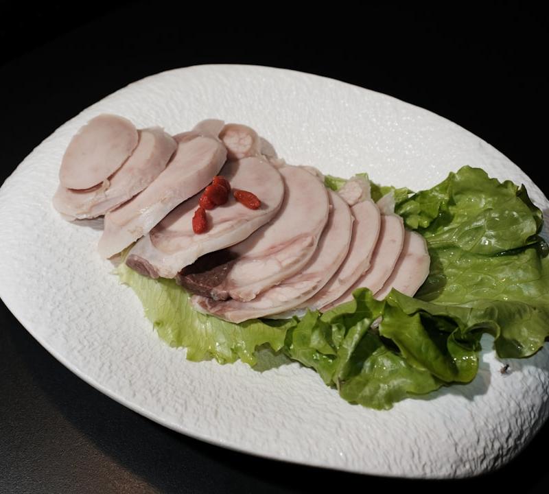 Poached Chicken with Ginger-Scallion Oil