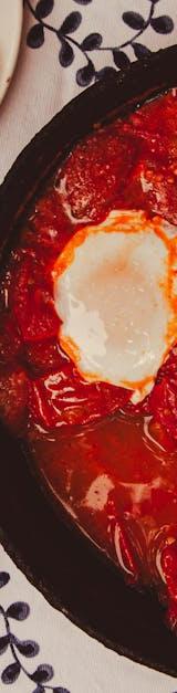 Poached Eggs in Spicy Tomato Sauce