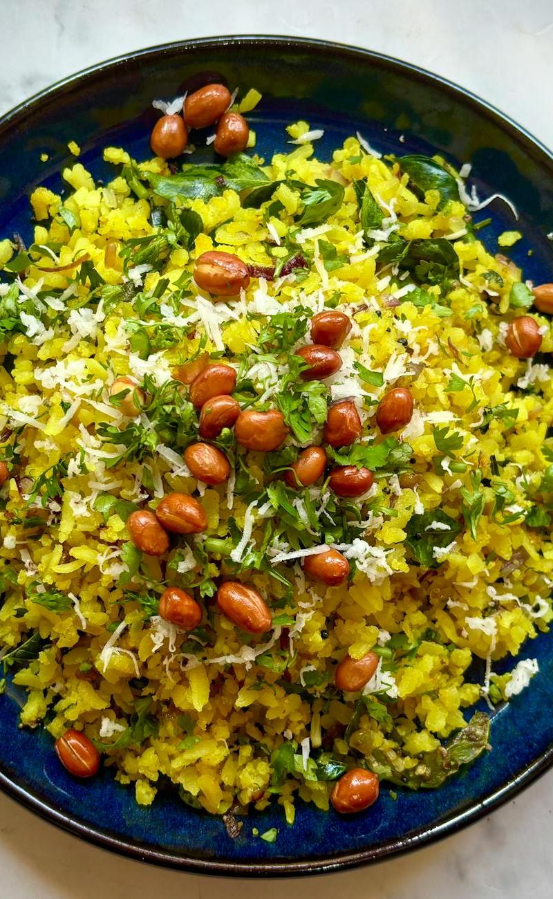 Poha Breakfast Bowl