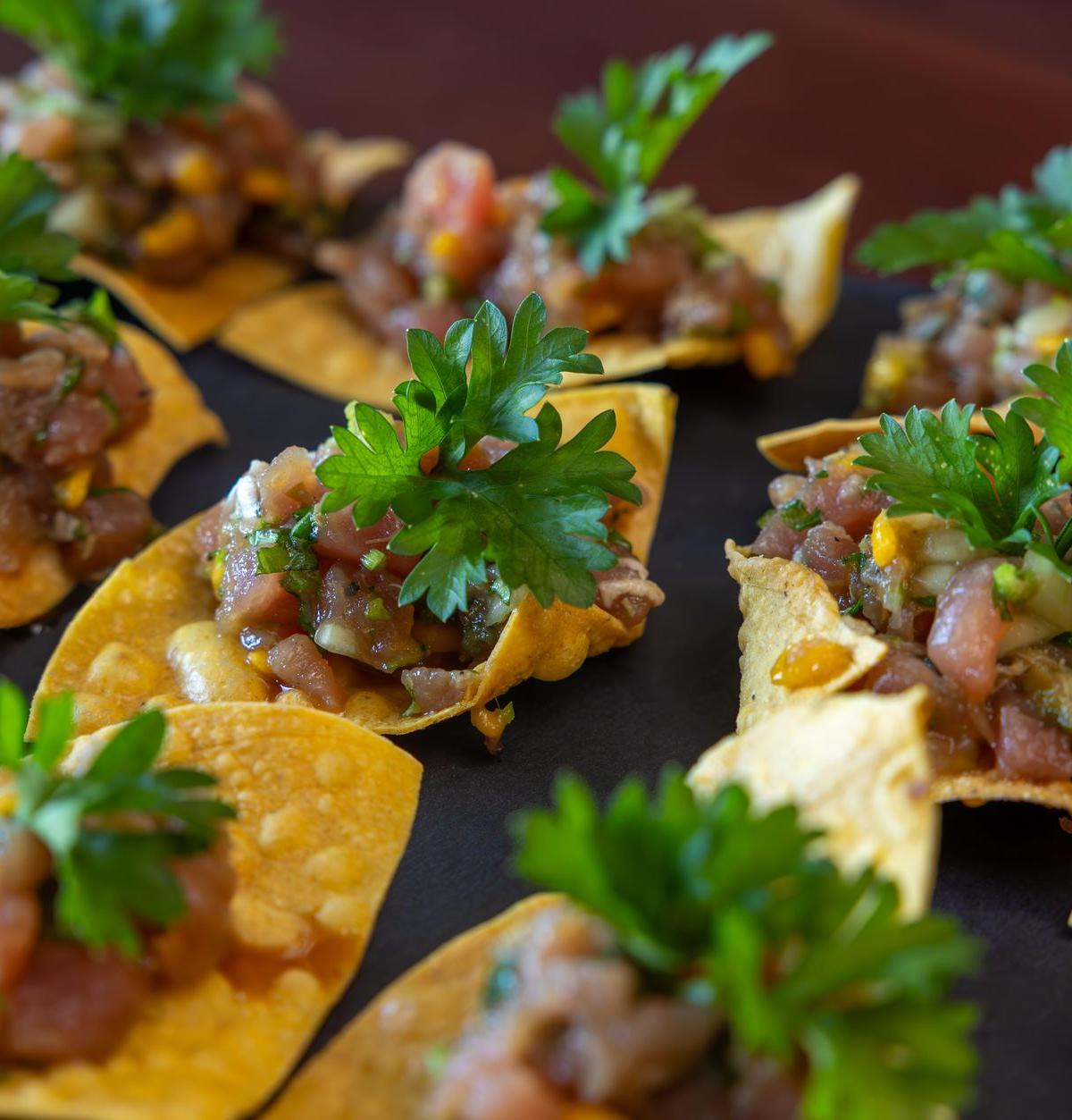 Poke Nachos